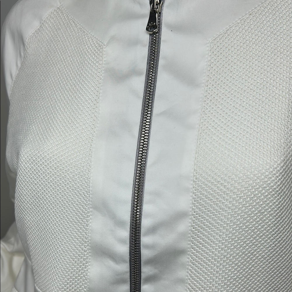 Paul & Shark White Bomber Jacket Sporty Design - Picture 6 of 13